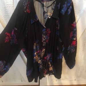 Free people floral tunic